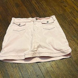 Size 8 pink skirt+shorts